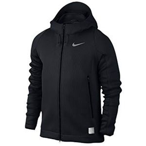 NWOT NIKE Hyper Elite Black zip up hoodie